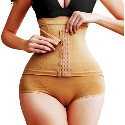 Twinso XS-5XL Sexy Butt Lifter High Waist Trainer Slim Tummy Control Panties Shapewear Body Shaper Pulling Underwear with Hooks