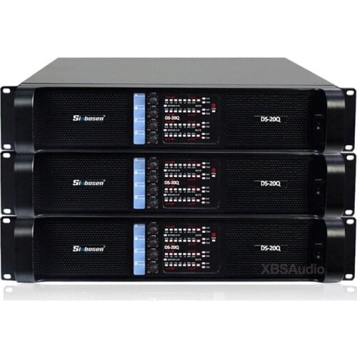 High power amplifier 10000 watt power audio amplifier DS-20Q dj power amplifier for sale