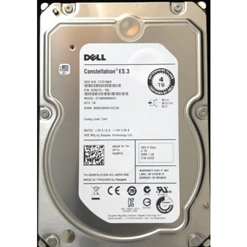 ST4000NM0023 4T 3.5 inch SAS server hard drive 0DRMYH