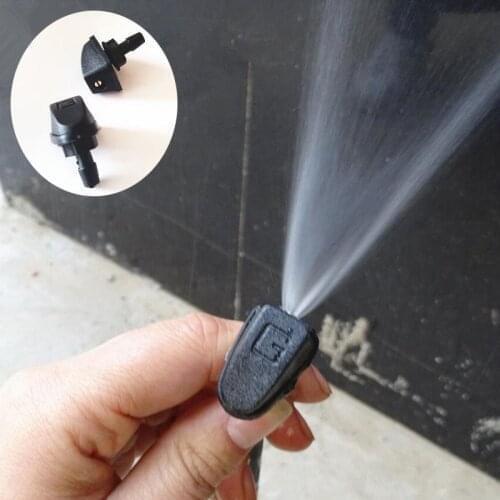 2021 Universal 2pcs Car Windscreen Washer Jet Nozzles Fan for Land Rover Range Rover/Evoque/Freelander/Discovery