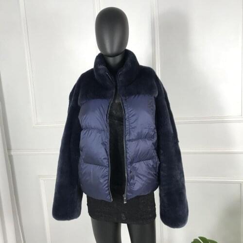 2020 Stylish Chinchilla Fur Jacket Notch Collar Mid-Long Coat Parka Stately Beauty Warm Fashion