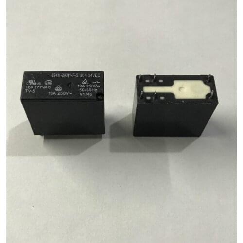 5PCS 894H-2AH1-F-S U04 24VDC Car Relay