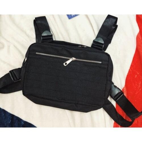 Hip-hop kanye west street ins hot style Chest Rig Military tactical chest bag Functional package trendsetter prechest bag