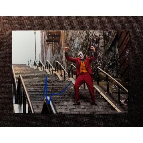Hand signed The Joker Joaquin Phoenix autographed photo 5*7 autograph in ink 1119M4