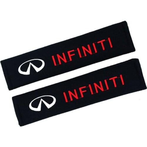 Car Styling Interior Decoration Seat belt shoulder cover Universal For Infiniti Q50 Q50L QX60 Accessories Car Styling