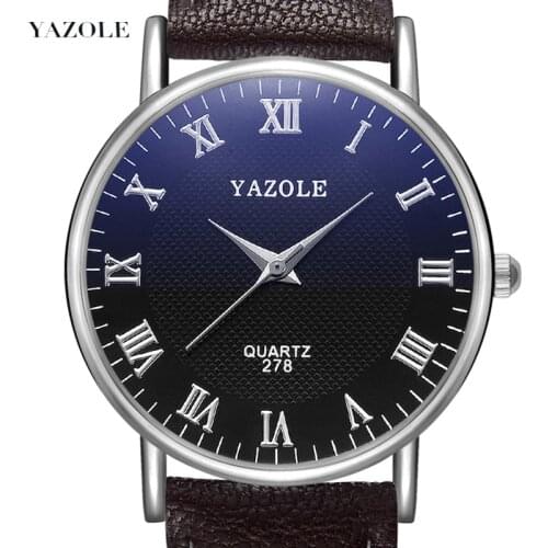 2020 Brand Yazole Watch Simple Blu-ray Quartz Watch Analog Scale Trend Fashion Business Watch Relojes Hombre Relogio Masculino