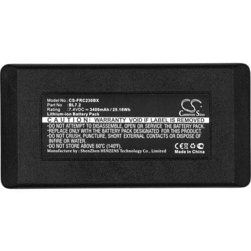 Cameron Sino 3400mAh Battery BL7.2 for Falard RC 012, RC12, RC12R, RC12RI, RCIR12, TIM12
