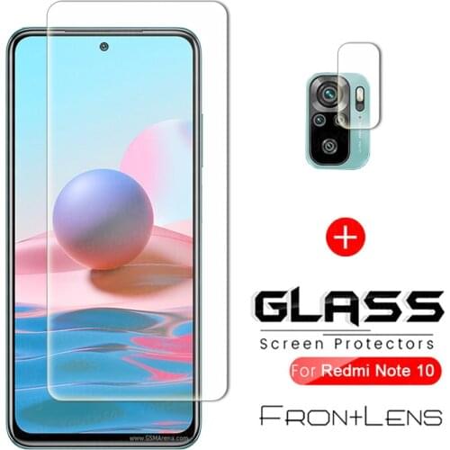 For Xiaomi Redmi Note 10 Pro Glass Screen Camera Protector for Redmi Note 10 Tempered Glass for Redmi Note 10 5G 10S Pro 9 9A 9C
