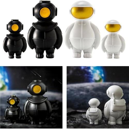 Nordic Astronaut Action Figure Figurine Sculpture Arts Crafts Decor New Year