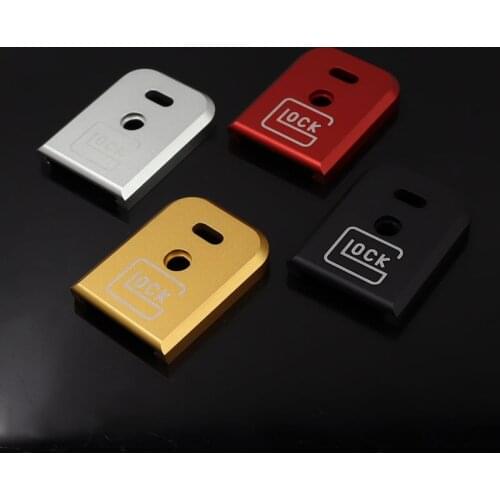 GLOCK G17 Gel Blaster Kublai P1 Magazine Expansion Metal Base Exterior Decoration Upgrade airsoft Accessories