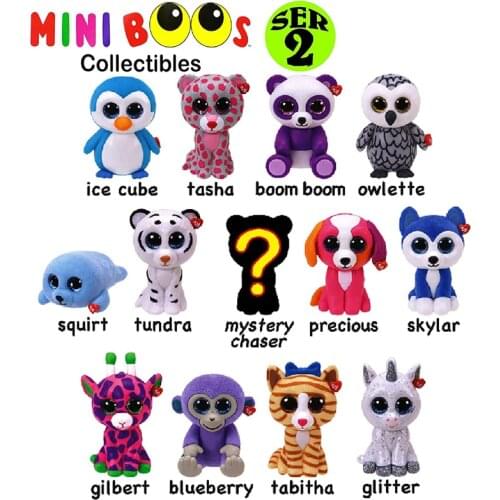 Ty Mini Boos Series 2 Hand Painted Collectible Figurines Series