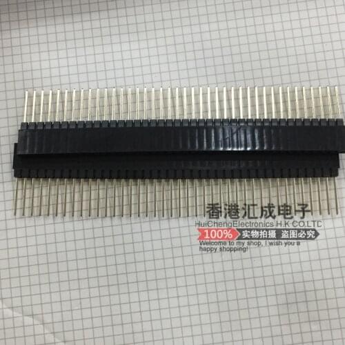 Single row of single row of rows of needle seat 1X40P 2.54MM 40P single row of female socket long legs mother New Original