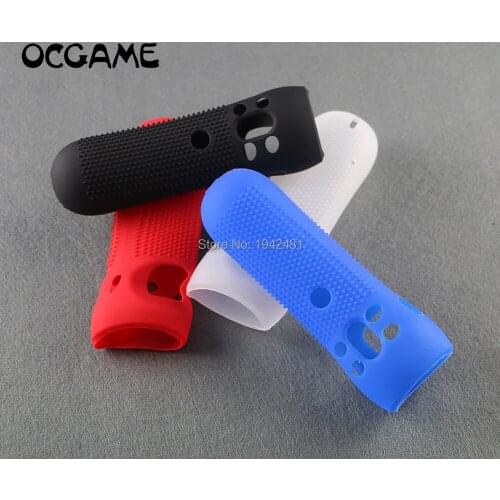 60pcs/lot Protective Cover Right Non-slip Silicone Case Skin For PS3 Move motion Controller Right Hand OCGAME