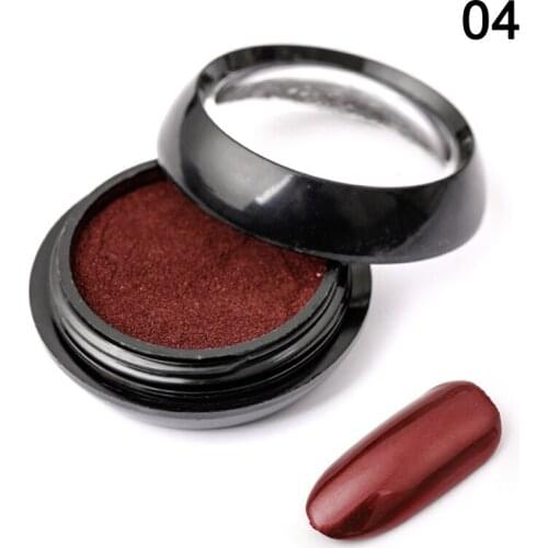 2ml Nail Powder Bright Metallic Effect Nail Mirror Powder Manicure SANA889