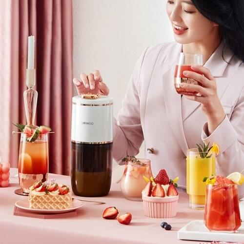 USB Electric Slow Juicer Screw Cold Press Fruit Extractor Portable Blender Slow Auger Juicer Orange Squeezer Juice Maker 280ml