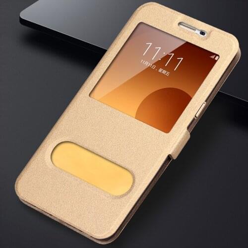 For Huawei G9 Lite Window ultrathin PU Flip Leather Stander Cover Case For Huawei G9 Lite Flip Leather Shell Case Cover