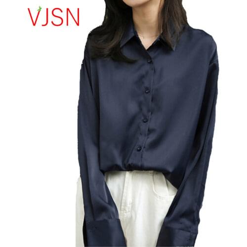 VJSN Satin Blouses