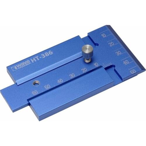 Wave Materials HT-386 HG Sliding T-Square Ruler (0-60mm) Plastic Model Tool