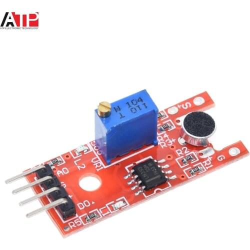 GREAT IT Microphone Voice Sound Sensor Module For Arduino Analog Digital Output Sensors KY-038 KY 038
