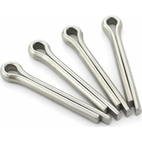 10PCS 304 Stainless Steel Split Pins Clevis / Cotter Pin Fasteners Parts M3x45mm