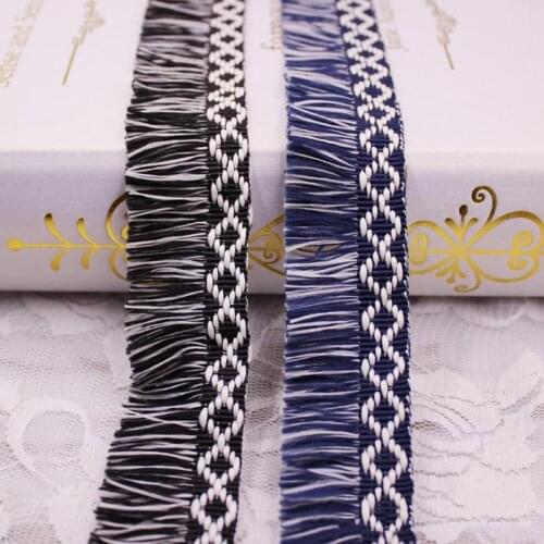 10yards/lot Ribbon tassel lace DIY accessories lace tassels trimming fringes for home furnish sewing clothes Curtains decoration