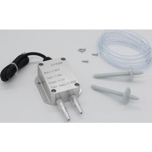 -2~2kPa wind air pressure difference transmitter 0-10V DC Pressure tube micro pressure transmitter differential sensor