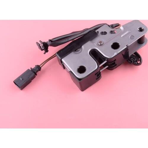 2 Pins Engine Bonnet Hood Catch Latch Lock Car 1K1823509E Fit For VW MK5 Golf V Jetta 2004 2005 2006 2007 2008 2009 2010 2011