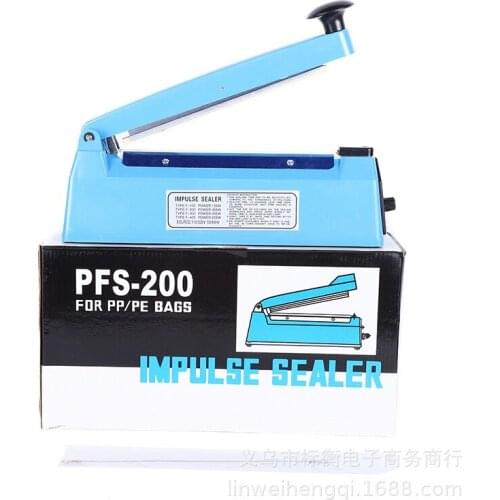 200 type manual small sealing machine hand pressure type bag sealing machine plastic film sealing machine plastic sealing machin