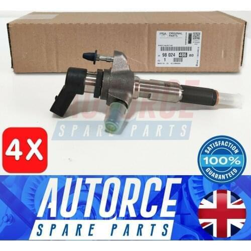 4X FUEL INJECTOR FITS FORD FOCUS C-MAX MONDEO GALAXY 1.6 TDCI 1791017, AV6Q9F593AD, 1608518380, 1980.ER, 1980.ET, 9802448680