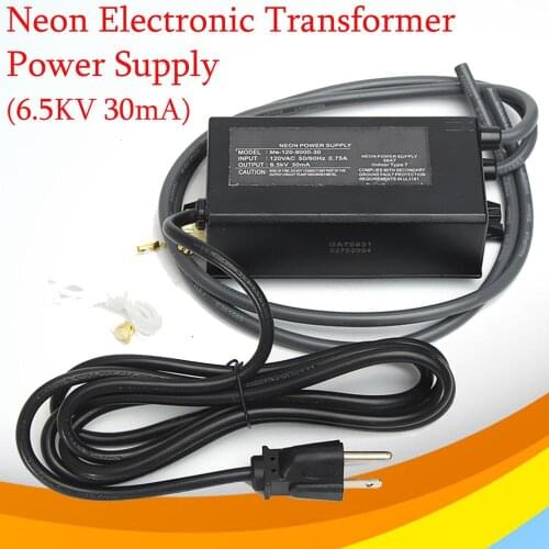 6.5KV 30mA 90W Neon Light Transformer Electronic Power Supply