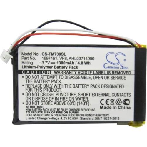 Cameron Sino 1300mah battery for TOMTOM Go 530 Live 630T 720 730T 930T SatNav 1697461 AHL03714000 VF8 batteries