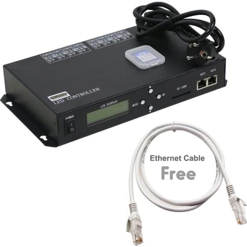 New LED Pixel Controller H801rs Output 5440 Pixels Artnet Madrix Jinx! For 2811 2812 2812b Strip Light