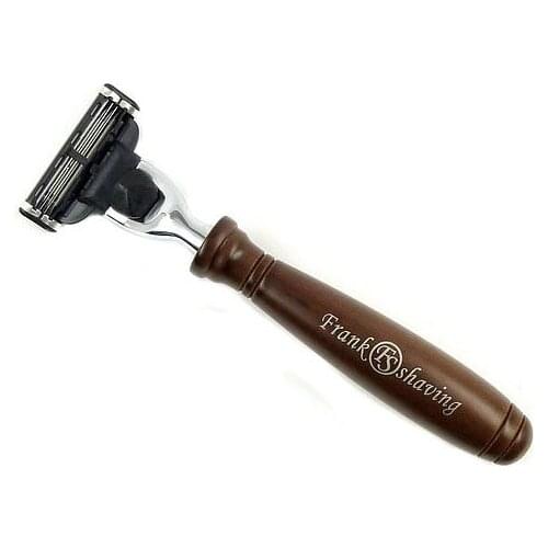 Frank Shaving-3 Layers Blade Shaving Razor, Rosewood Handle+FREE SHIPPING #MA-01RWM