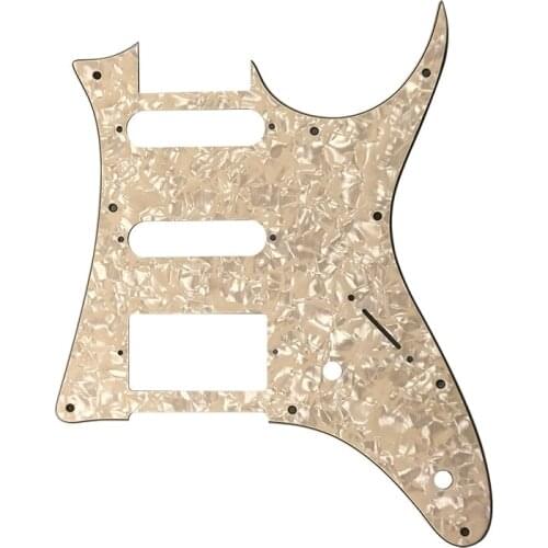 Pleroo Custom Guitar Parts - For MIJ Ibanez GRX40 Guitar Pickguard Humbucker Pickup Scratch Plate