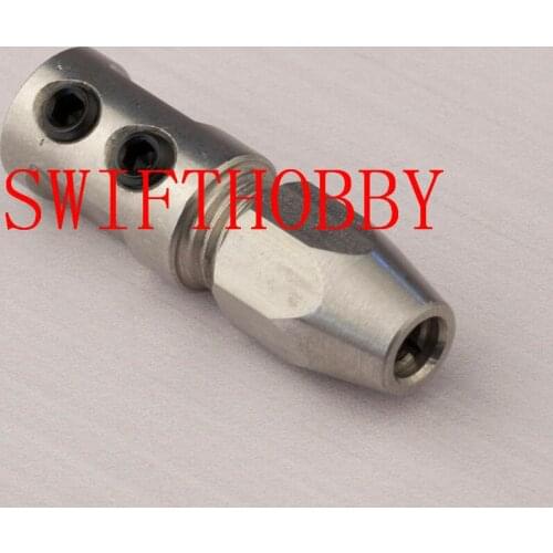 Flex collet coupler for 5mm motor shaft and 3.18mm flex cable - rc boat