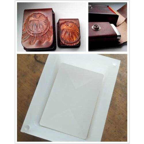 Handcrafted leather shaping mould tools-This mold is used to make leather cigarette case and leather case for metal lighter