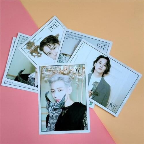 Kpop Returns New Album DYE NOT BY THE MOON JinYoung Bambam JB JACKSON MARK YoungJae YuGyeom Stickers Pictorial Posters