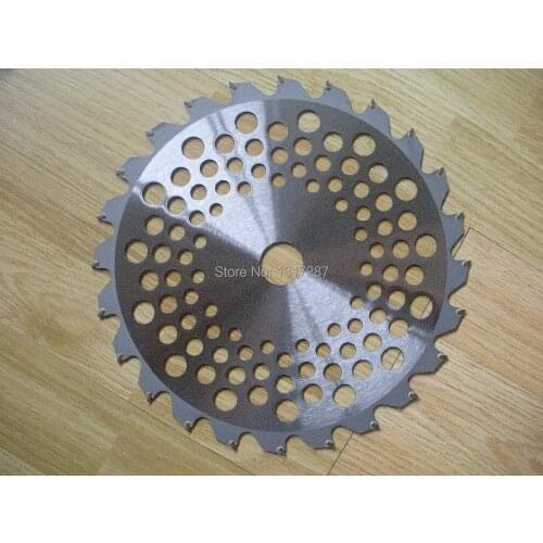 Brush cutter blade, 10inch x 24T, brush cutter round disc, hard alloy steel circular disc, bush cutter disc, circular blade