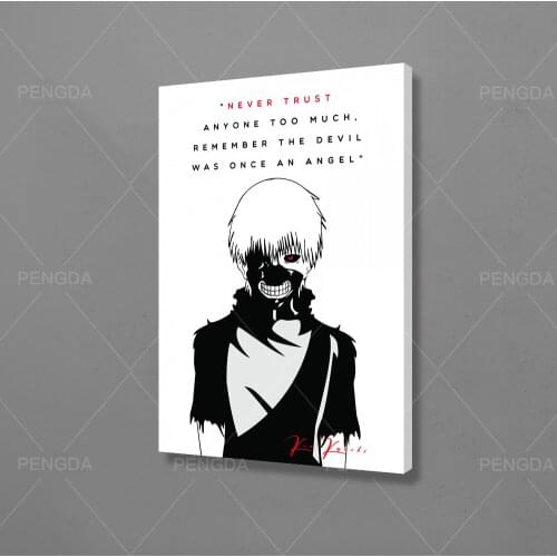 Modular Pictures Home Decoration Wall Art Tokyo Ghoul Japanese Anime Modern Canvas Prints Painting Minimalism For Bedroom Poster