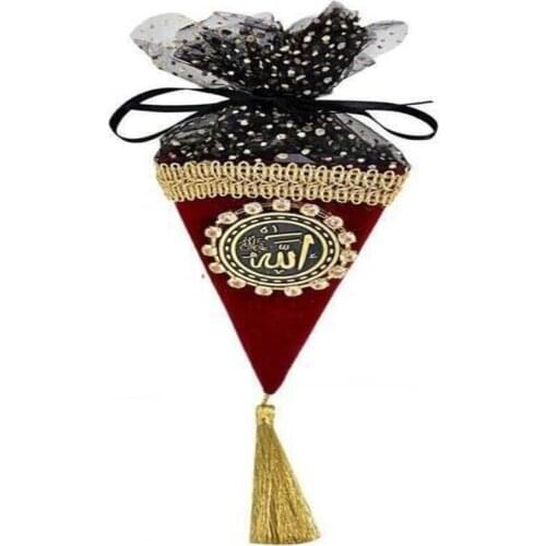 50 PCS Muslim Special Cone Boxed Tassel Tasbih Islamic 99 Pieces Muslim Rosary Ramadan Religious Prayer Handmade Crafts Gift