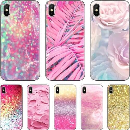 For Huawei Honor 6 6A 7 7X 7A 7C 8 8C 8X 9 9X 10 10i 20 Lite Play Pro Soft TPU Mobile Phone Accessories Case Love PINK Flowers