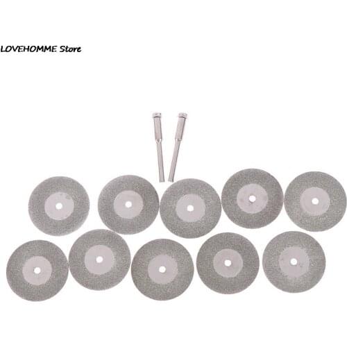 1 Set High Quality 30mm/22mm Diamond Cutting Discs Kits Mini Diamond Saw For Drill Fit Rotary Tool