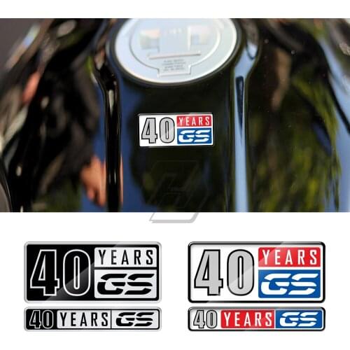 For BMW Motorrad 40 Years GS Sticker R1200GS R1250GS F850GS F800GS 3D Motorcycle Decal