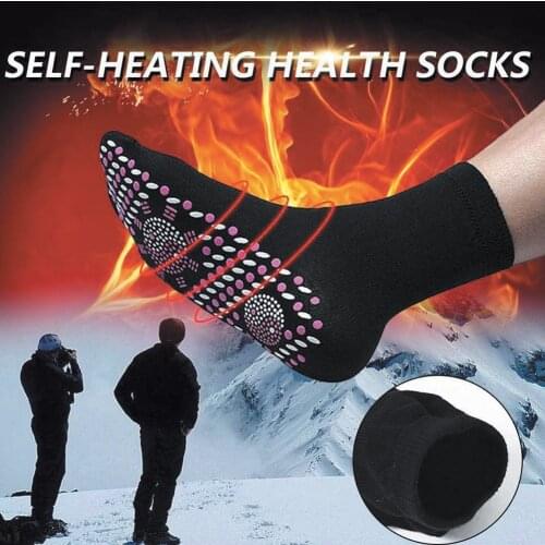 2020 New Men Women Magnetic Therapy Self Heating Magnetic Socks Comfortable And Breathable Winter Ski Fitness Thermal Sport Sock