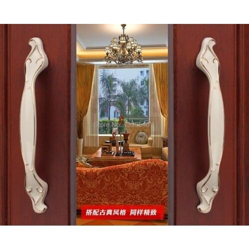 New 128mm Cabinet Door Handles Euro-Style Bedroom Furniture Door Knobs Ivory Knobs Closet Handle Drawer Pulls Bars
