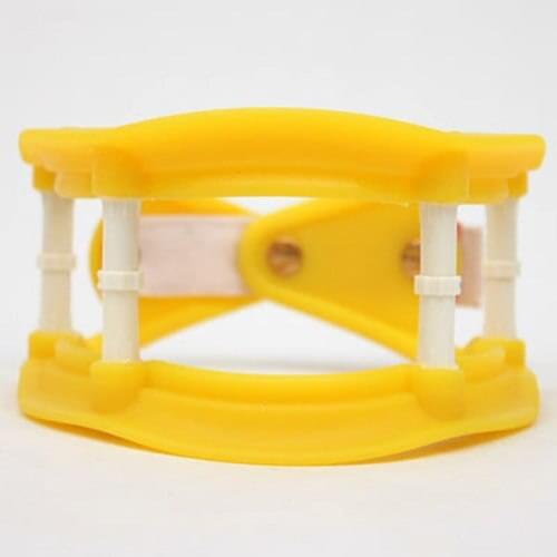 Adjustable rise and fall cervical vertebra tractor Silicone Separated collar support orthotics