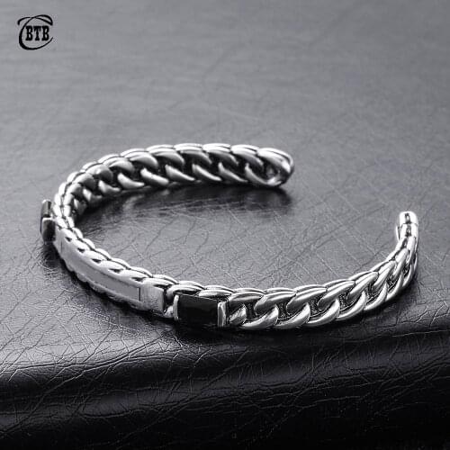 Adjustable Open Silver color Buddha Bracelets & Bangles Man Cuff Wristband for Women Crystal CZ Love Jewelry Gift for Girls