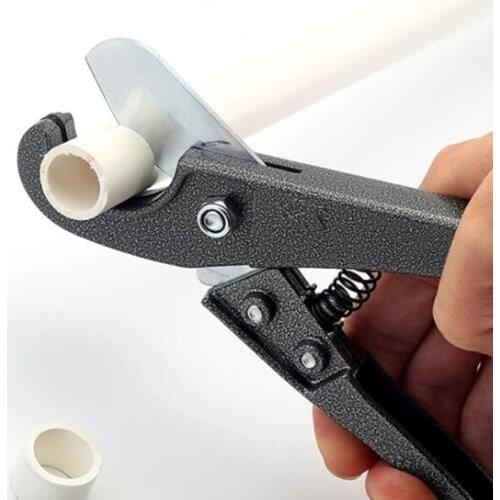 Plastic Pipe Cutter 32mm Cutting Pipe and Tube Cutter Tool for PVC CPVC PEX PE PPR Scissors
