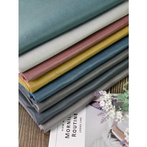 Width 59'' Thickened Waterproof Lychee Technology Velvet Fabric By The Yard For Bay Window Cushion Sofa Pillow Material