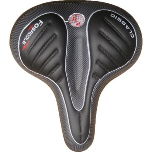 Wide Big Bum Bike Bicycle Gel Cruiser Extra Comfort Sporty Soft Pad Saddle Seat